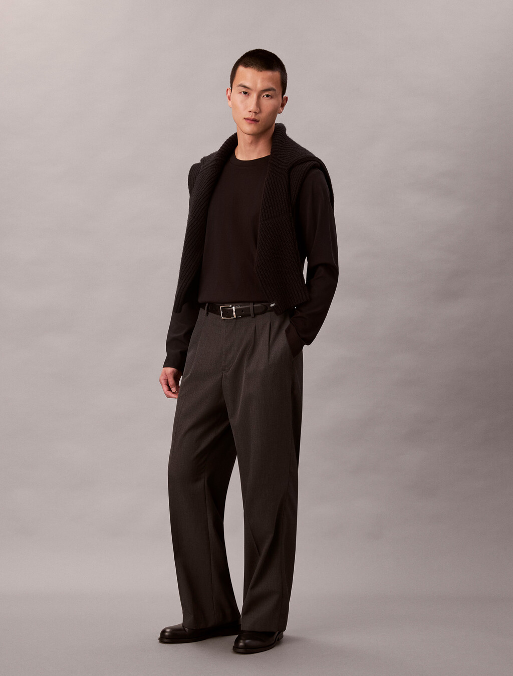 Premium Long Sleeve Tee, Black, hi-res