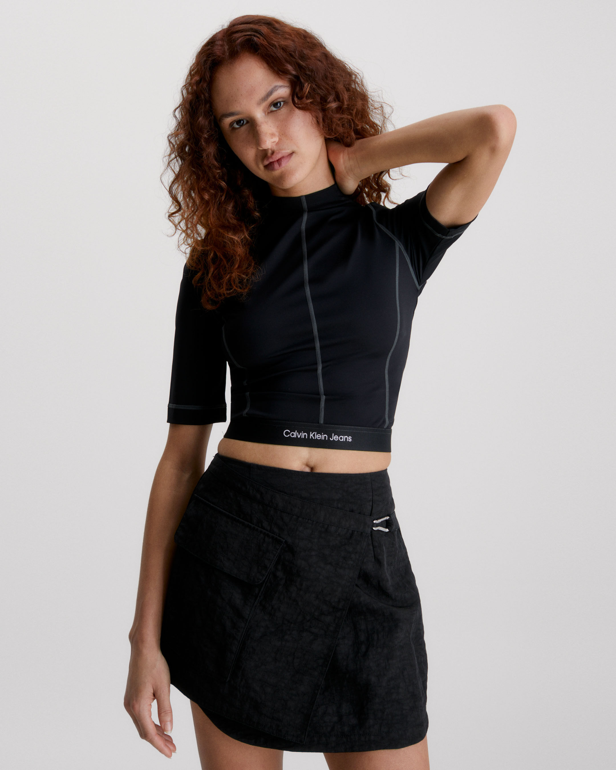Calvin klein women's sales shorts and top