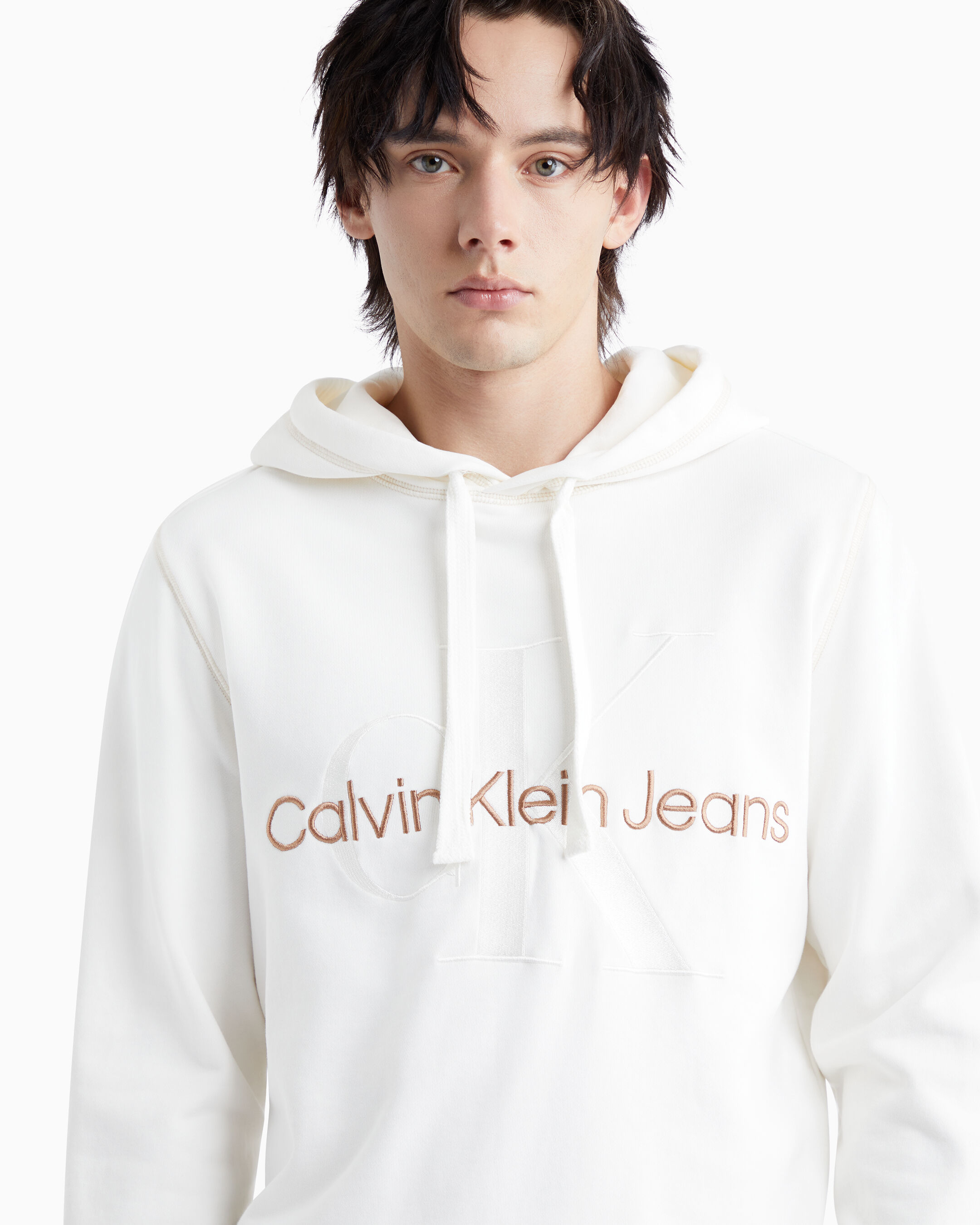 Calvin klein men's discount hoodie