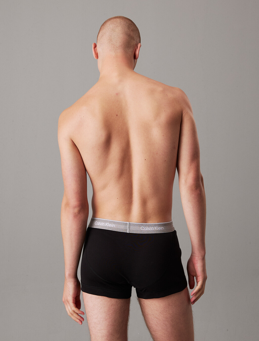 Cotton Classics 純棉內褲 3 件組, black w/ glacier wb/ black w/ grey heather wb/ bla, hi-res
