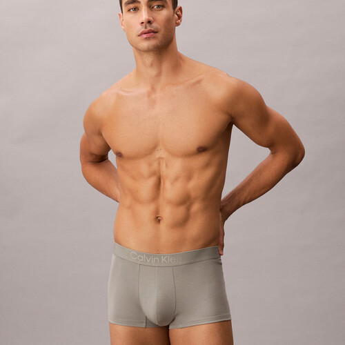 平口內褲 - CK Black Cotton Moon Mist