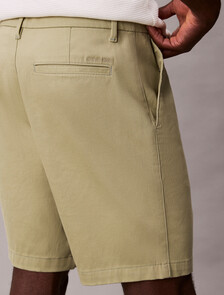 Refined Cotton Stretch Short, Seagrass, hi-res
