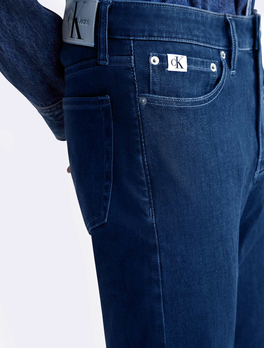 37.5 Bi-Stretch Slim Jeans, 061B DARK BLUE, hi-res