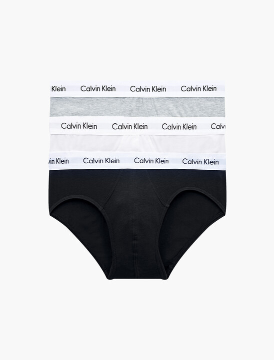 Cottons Stretch 低腰三角褲(3件組)