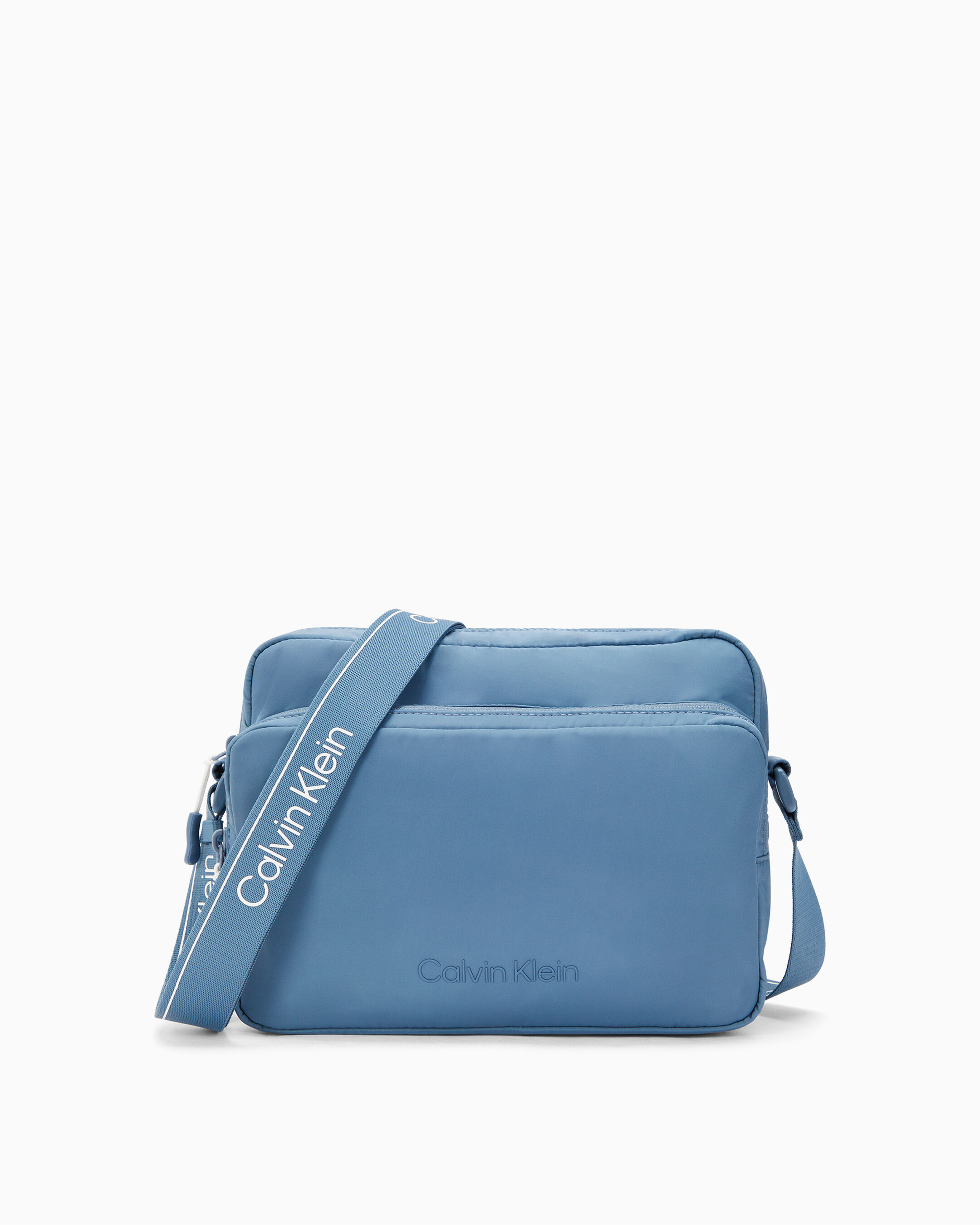 Calvin klein hudson online saffiano leather satchel