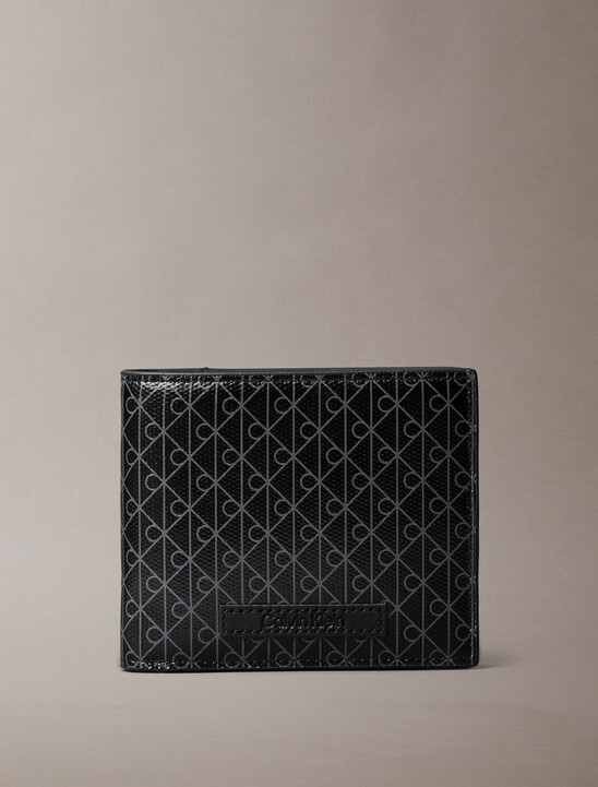 Allover Monogram Logo Bifold Wallet with Coin Pouch