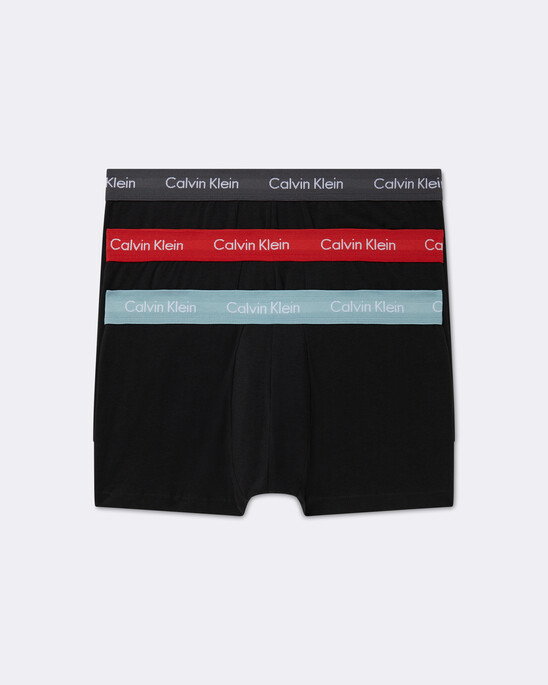 Cotton Stretch 3 Pack Low Rise Trunk