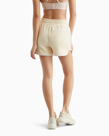 Black & White Piping Shorts, Frosted Almond, hi-res
