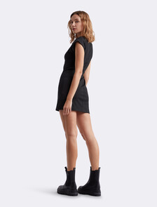 Cooling UV Protectable T-Shirt Dress, Ck Black, hi-res