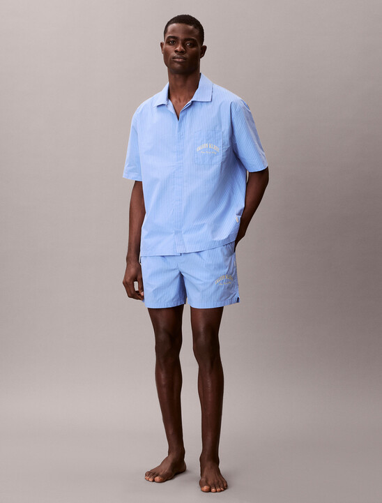 Cotton Crest Logo Pyjama Shorts