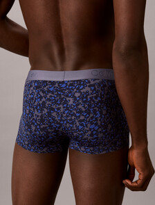 Low Rise Trunks - CK Black, Folded Flowers Grisaille, hi-res