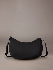 All Day 日常尼龍單肩包, Black, hi-res