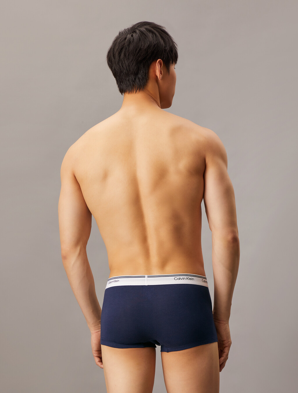 Cotton Stretch Balance Low Rise Trunks 3 Pack, Black/Turbulence/Blue Shadow, hi-res