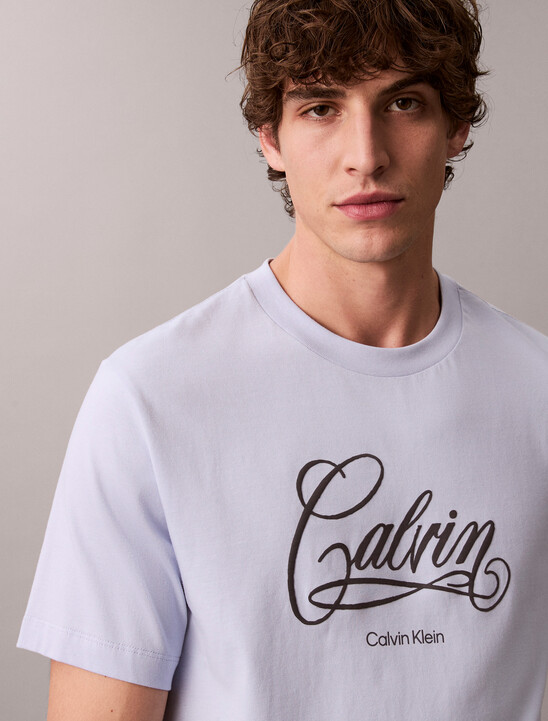 Script Logo Graphic Relaxed T-Shirt