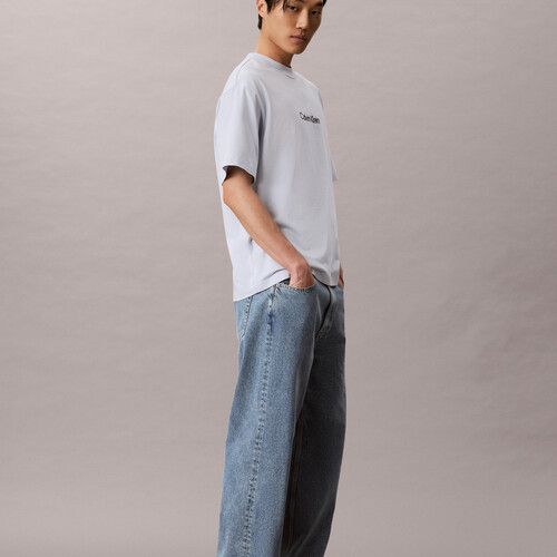 Calvin Logo 圓領上衣 Plein Air