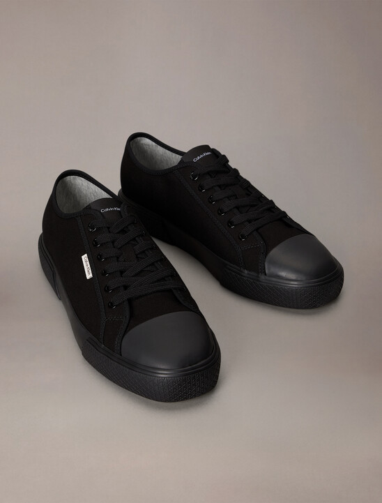 Alvaro 棉質帆布標誌運動鞋