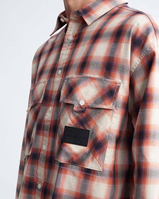 MODERN WORKWEAR 格紋工裝襯衫
