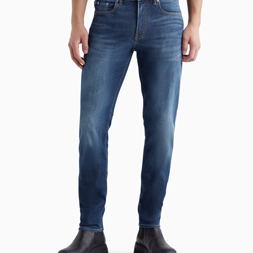 37.5 修身窄口牛仔褲 Denim Dark