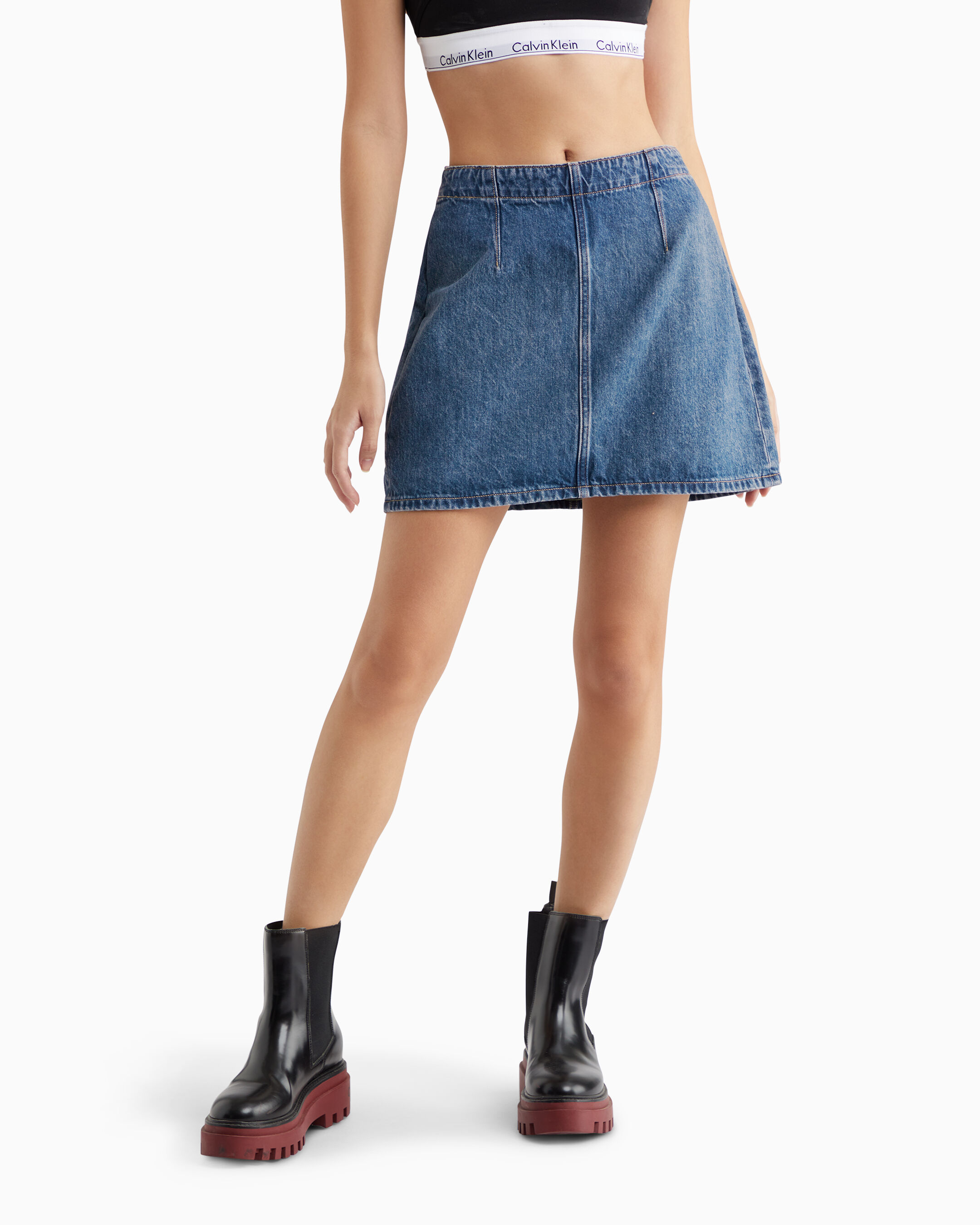 Calvin klein jeans skirt hot sale