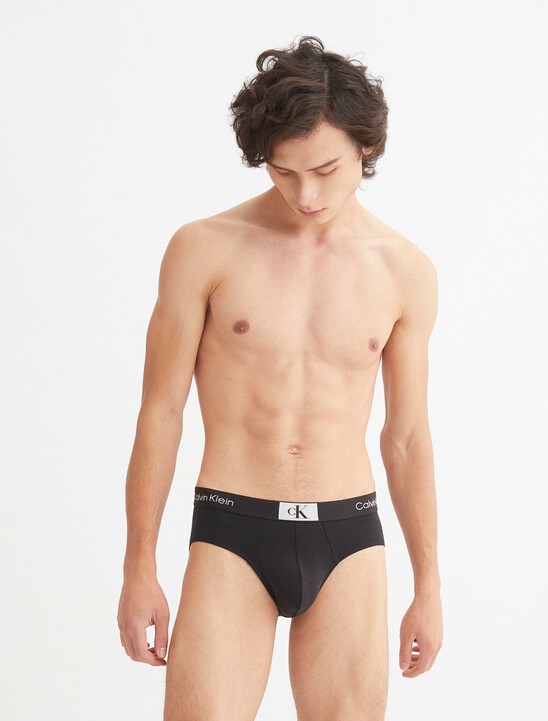 CALVIN KLEIN 1996 棉質低腰三角褲
