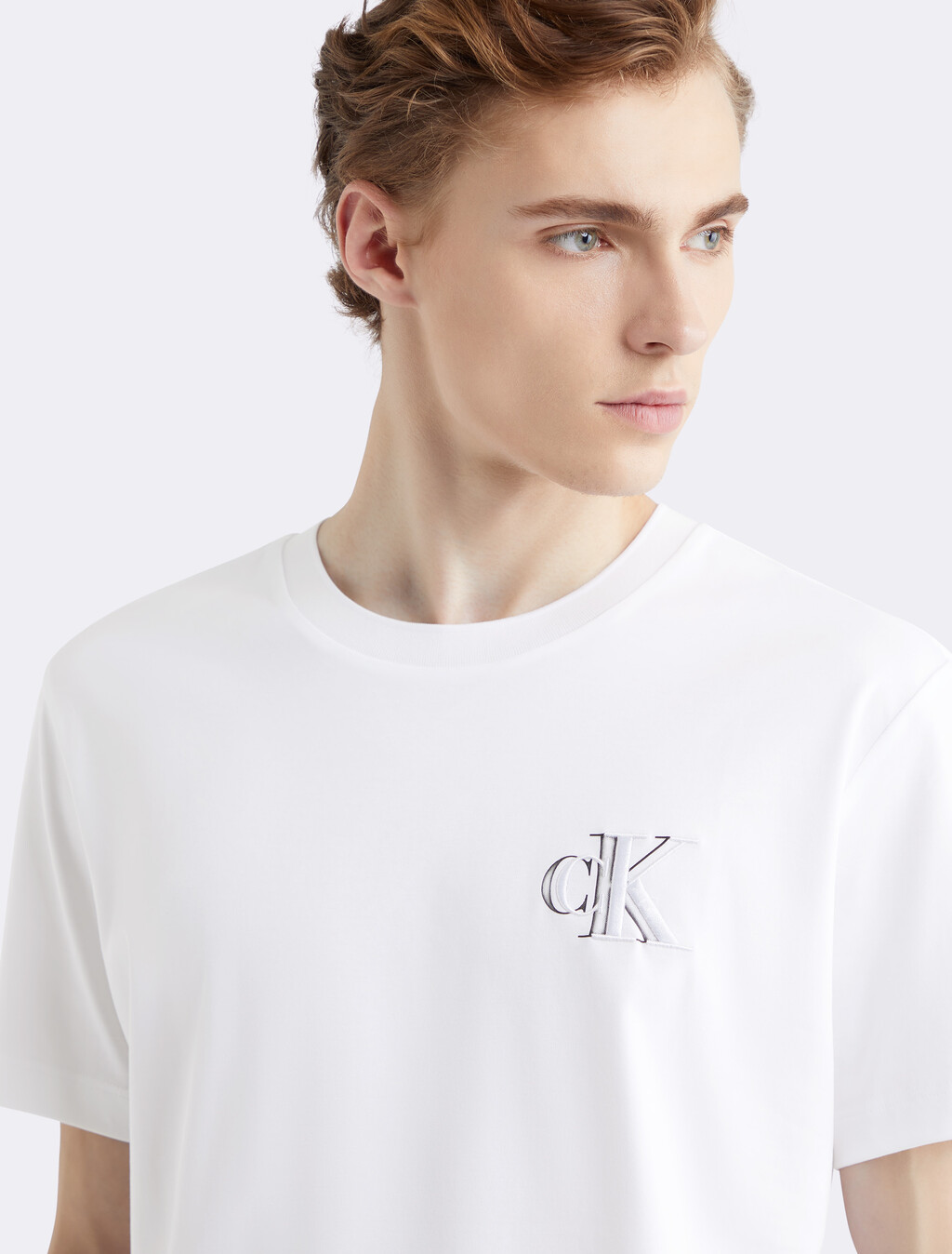 Premium Capsule Monologo Tee, Bright White, hi-res