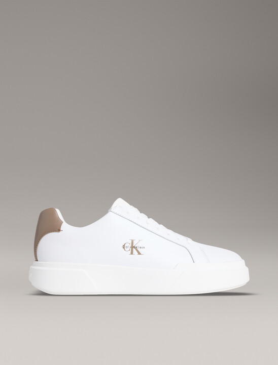 皮革耐用抓地 NYC 運動鞋