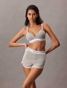 Icon Cotton Sleep Shorts, H111 Heather Grey (Legacy 020), hi-res