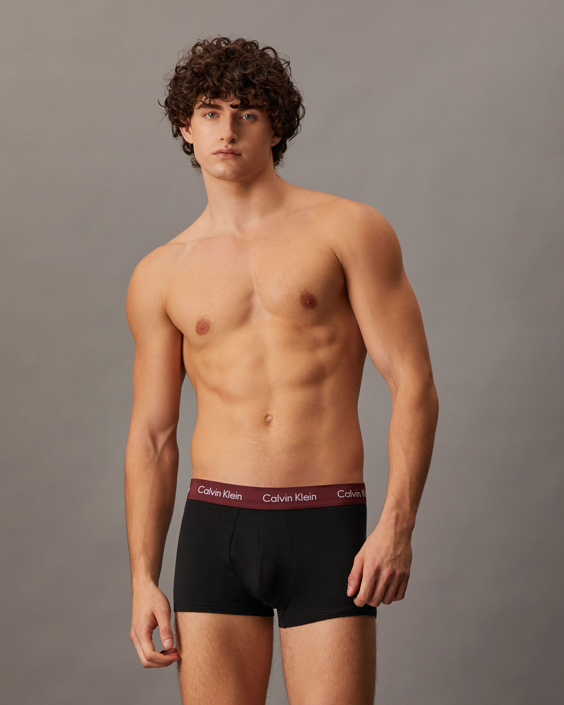 Calvin klein men's cotton stretch multipack low rise trunks new arrivals