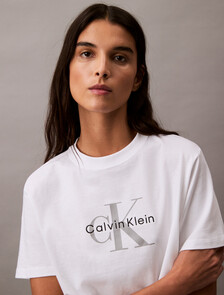 經典 Monogram 圓領 T 恤, Brilliant White, hi-res