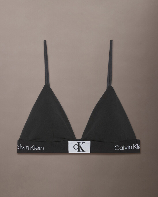 CALVIN KLEIN 1996 薄墊三角胸罩