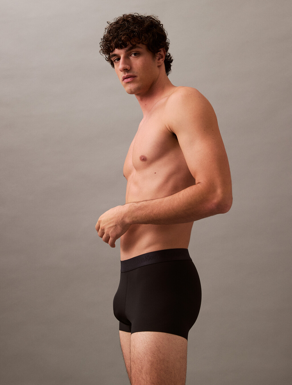 CK Black Micro Trunks, Black, hi-res