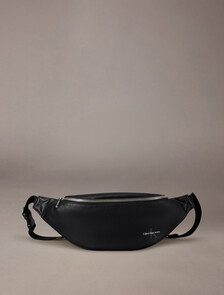 Monogram Waist Bag, Black, hi-res