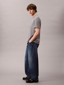 SS EASY MONOGRAM TEEMed Grey Htr, Med Grey Htr, hi-res