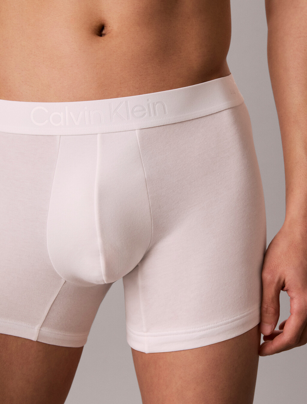 Trunks - CK Black Cotton, Classic White, hi-res