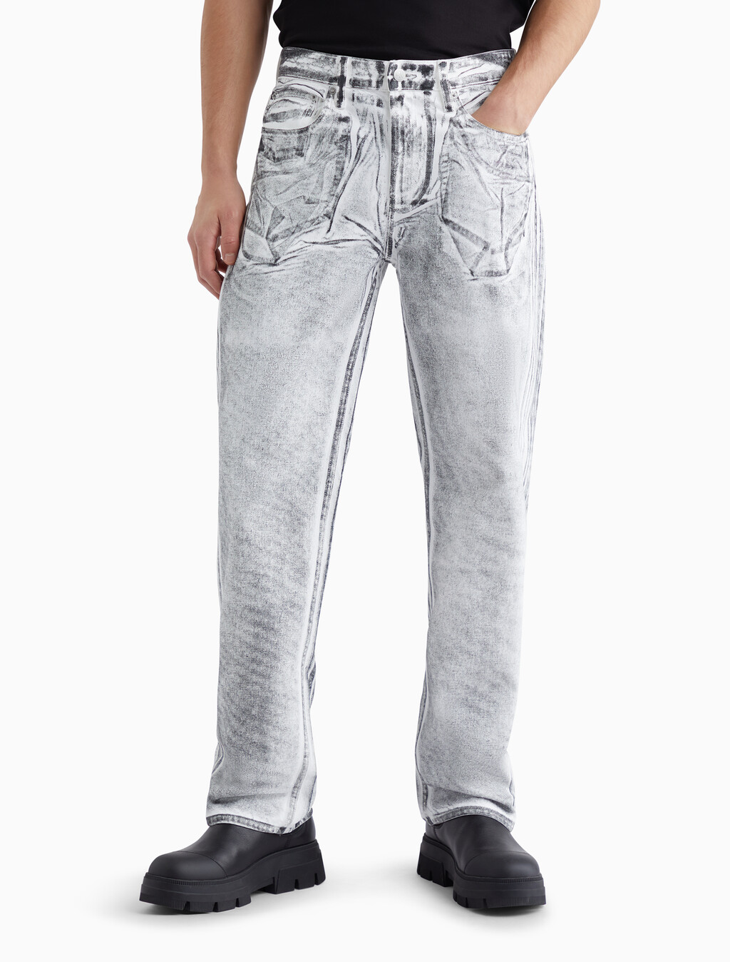Recycled Cotton 90s Straight Jeans, Denim Medium, hi-res