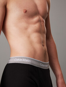 Cotton Classics 純棉內褲 3 件組, black w/ glacier wb/ black w/ grey heather wb/ bla, hi-res