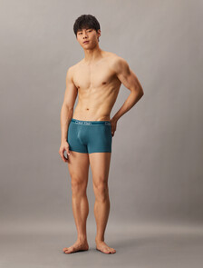 精緻超細纖維平口內褲 3 件組, Shoreline/Dusty Galaxy/Turbulence, hi-res