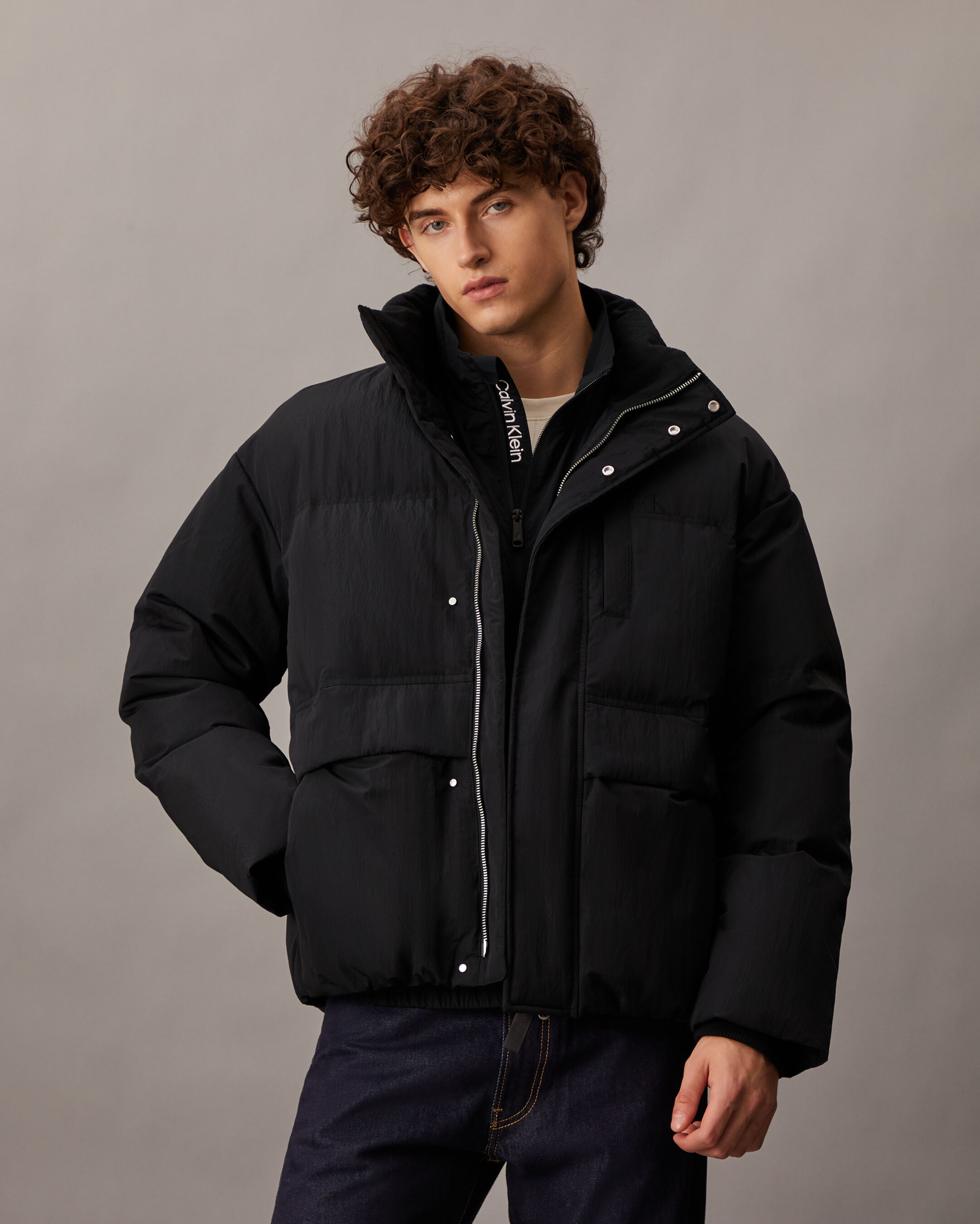 Packable Down Jacket black Calvin Klein Taiwan