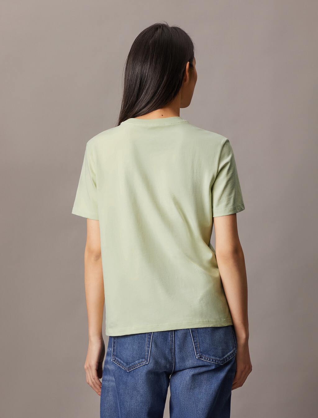 經典 Monogram 圓領 T 恤, Aloe Wash, hi-res
