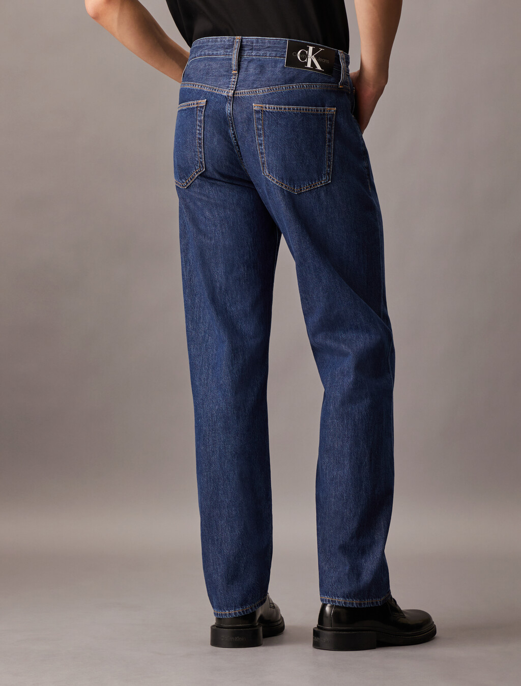 Light Denim 90s Straight Jeans, Denim Dark, hi-res