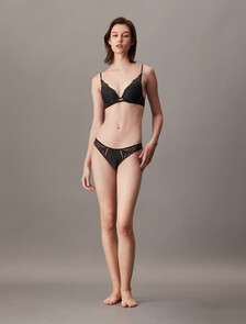 CK Black 亮片比基尼內褲, Black, hi-res