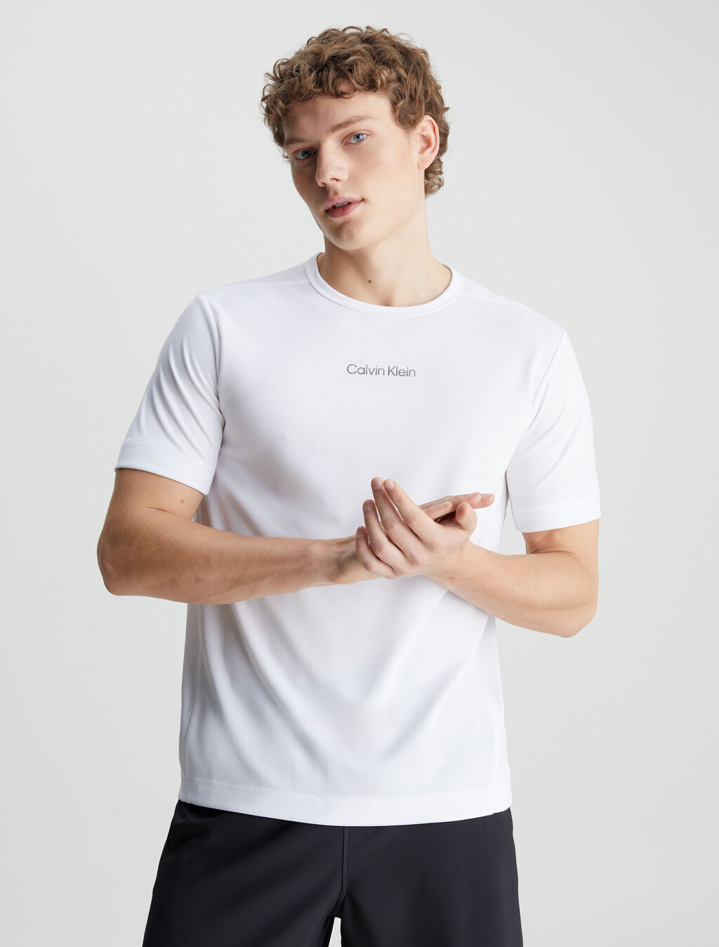 運動T恤, BRILLIANT WHITE, hi-res