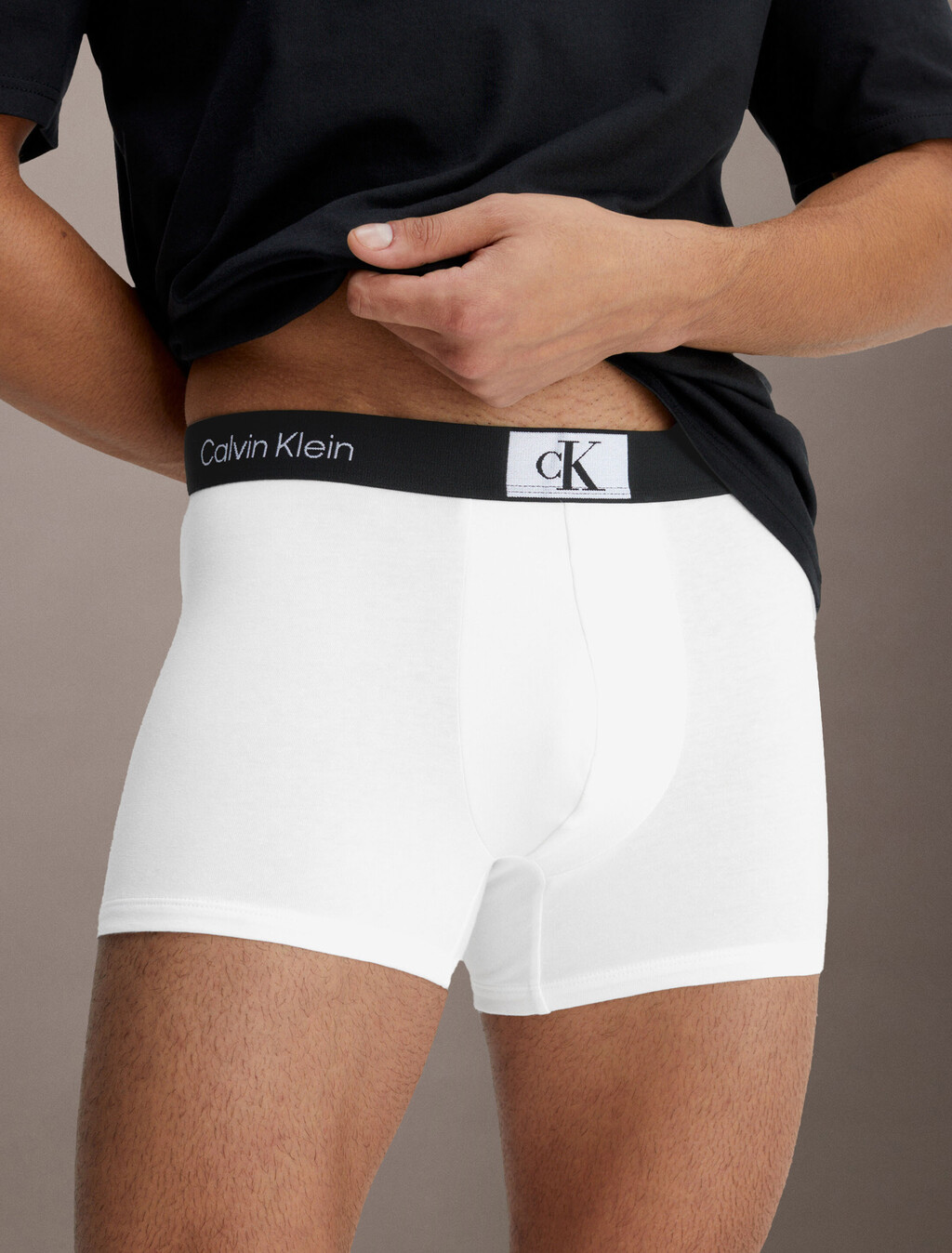 CALVIN KLEIN 1996 平口內褲, White, hi-res