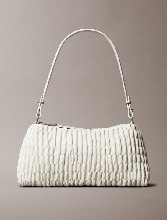 Ruched Shoulder Bag