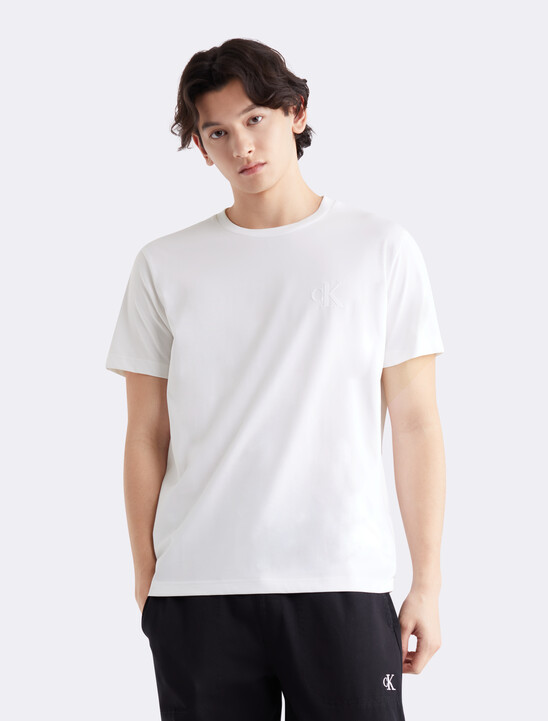 Cooling Embossed Monogram Tee