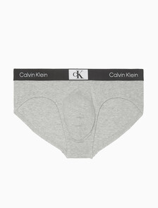 Calvin Klein 1996 Cotton Hipster Brief, Grey Heather, hi-res