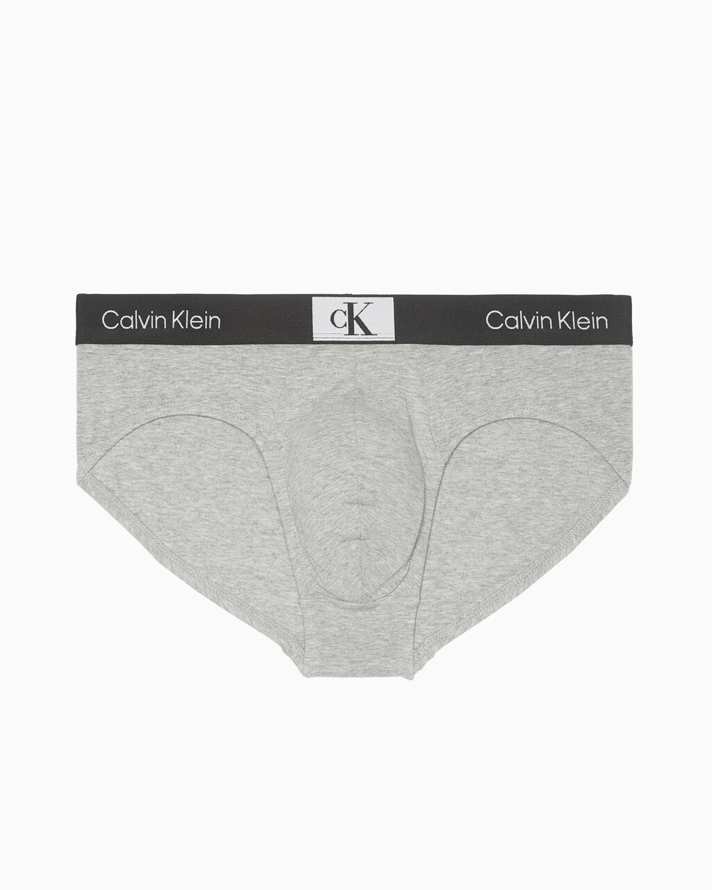 CALVIN KLEIN 1996 棉質低腰三角褲, Grey Heather, hi-res