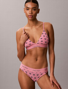 Icon Cotton Modal 比基尼內褲, Be Mine CK Calm Pink, hi-res