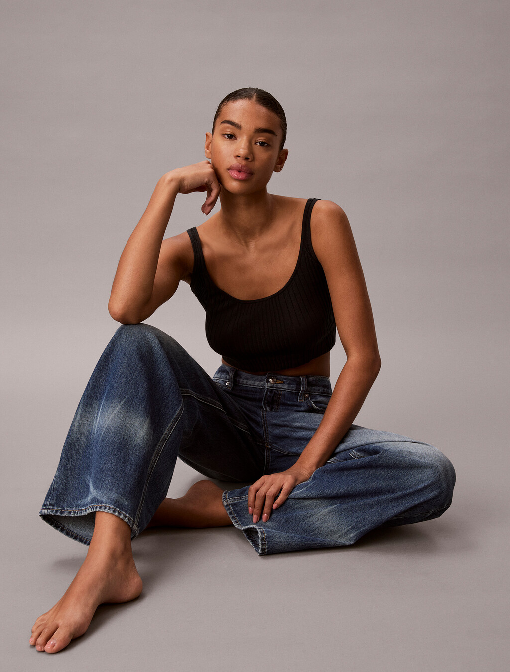 90 年代低腰超寬鬆 37.5 牛仔褲, TINTED ESSEX, hi-res