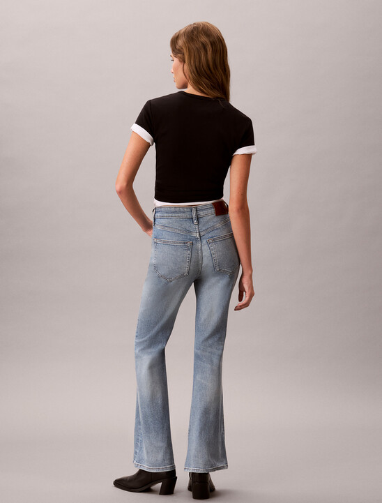 37.5 High Rise Flared Jeans